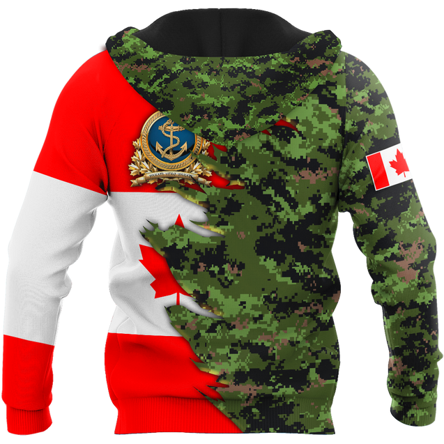 Canadian Air Force Veteran 3D All Over Printed Shirts  MH10032109