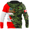 Canadian Air Force Veteran 3D All Over Printed Shirts  MH10032109