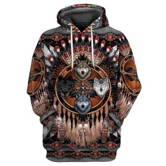 Native American 3D All Over Printed Unisex Shirt