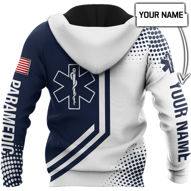 Personalized Name Paramedic 3D All Over Printed Unisex Shirts