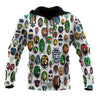 Insects Collection Premium Unisex Hoodie ML AM10042107