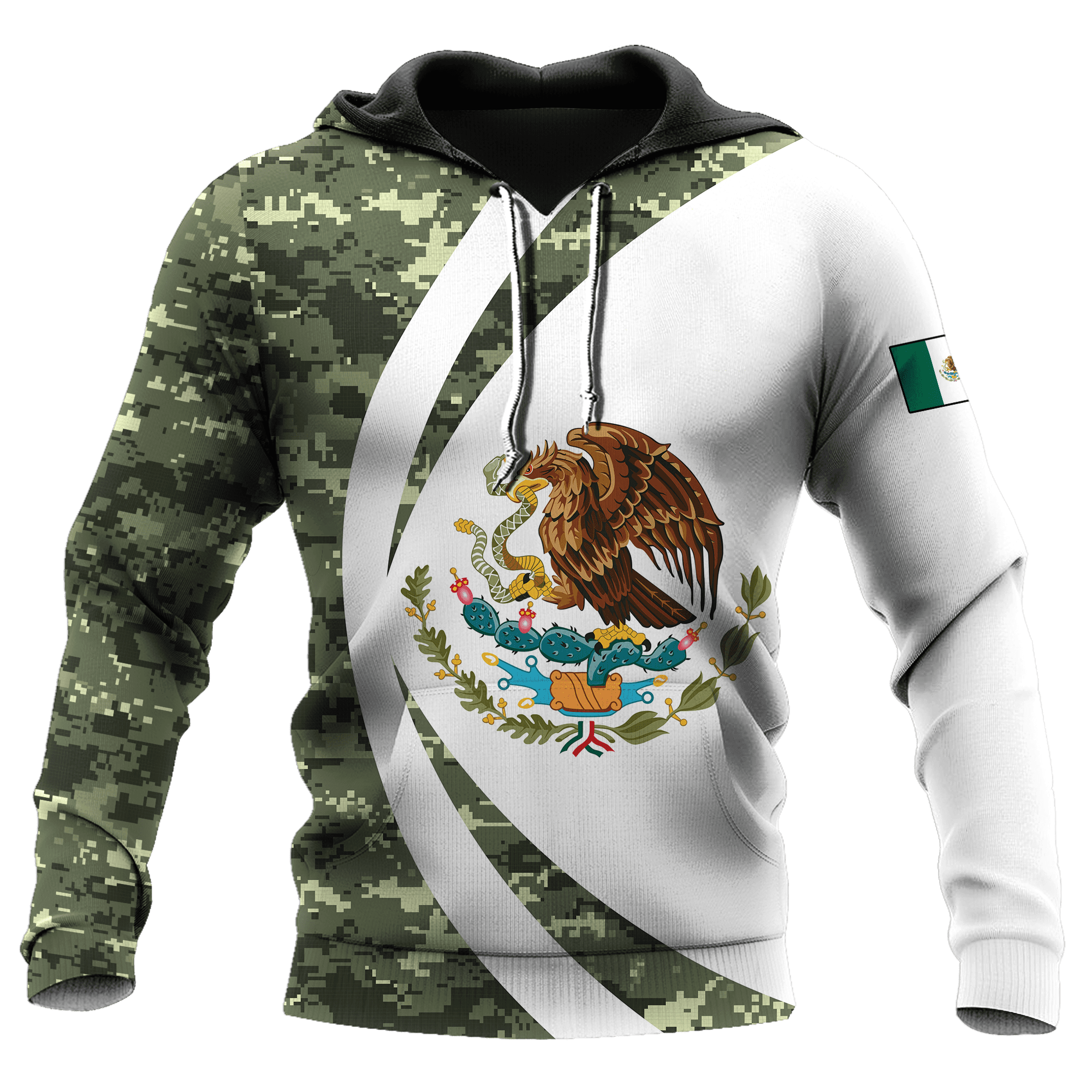 Mexico Hoodie Persionalized 3D All Over Printed Shirts Pi10052103