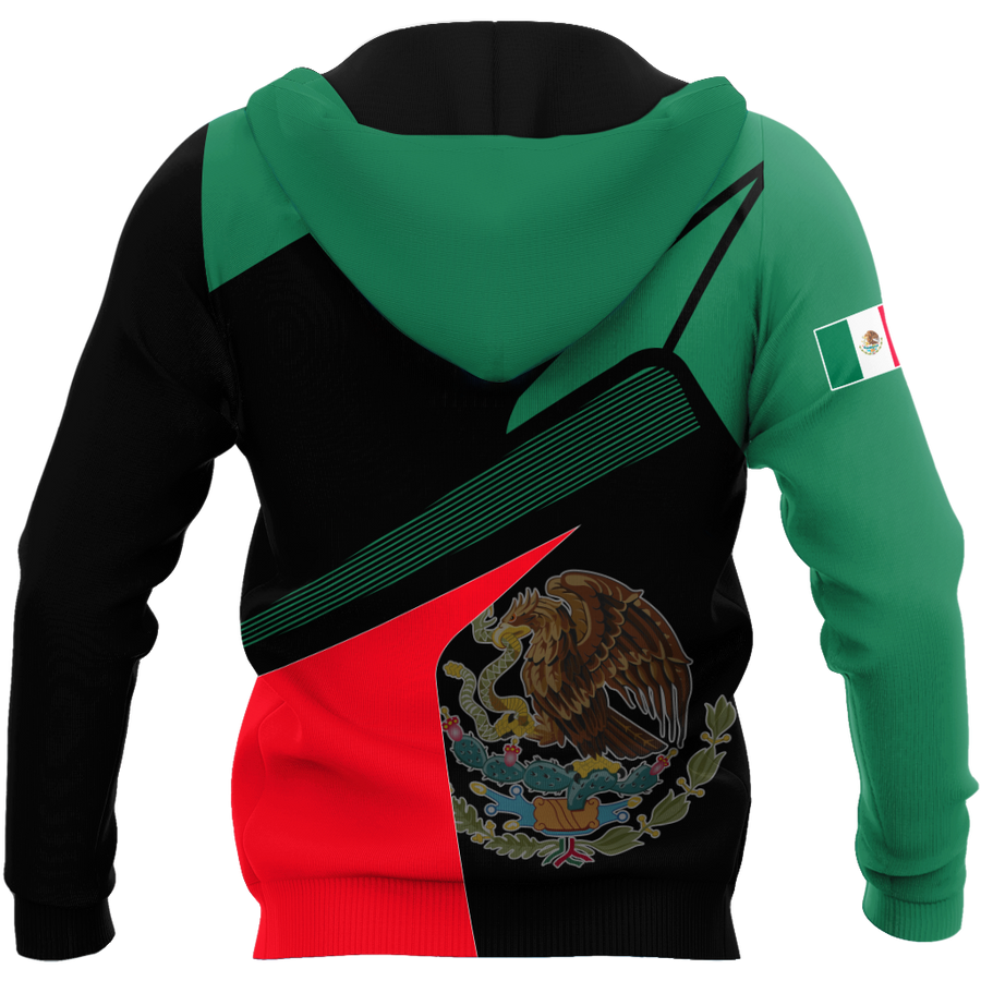 Personalized Mexico 3D All Over Printed Hoodie NTN10052104