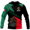 Personalized Mexico 3D All Over Printed Hoodie NTN10052104