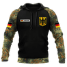 Personalized name German Army Hoodie 3D All Over Printed Unisex Shirts Pi10052104