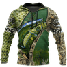 Bass Fishing Real Painting camo 3D print shirts