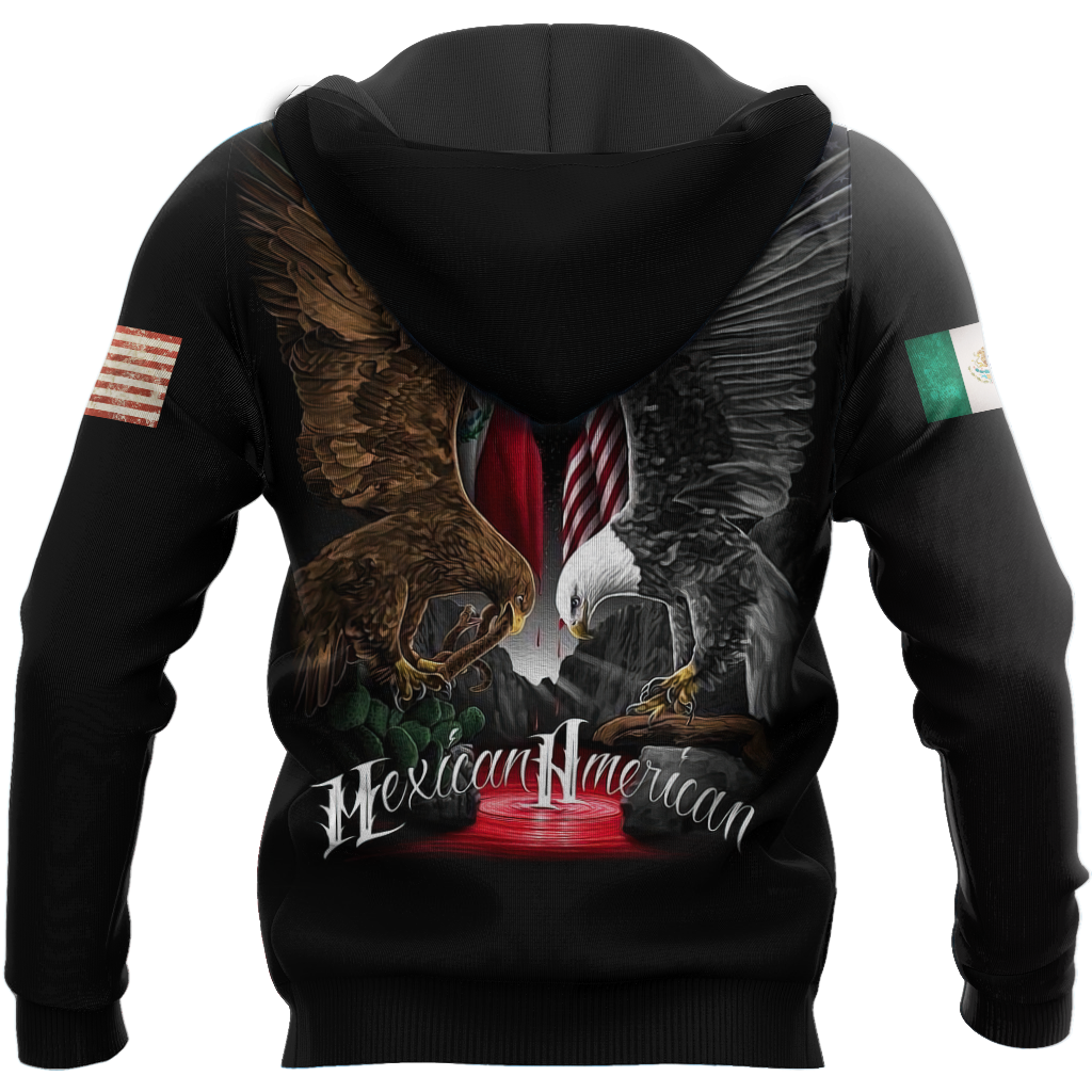 Mexican American Hoodie 3D All Over Printed Shirts For Men and Women TR1012207