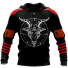 3D All Over Printed Hockey Satanic Unisex Shirts Custom Name Custom number  XT