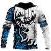 Deer Custom Name 3D Hoodie Shirt For Men And Women LAM