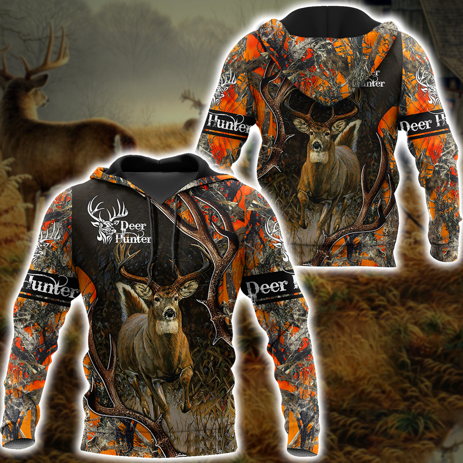 Deer Hunter 3D Hoodie Shirt For Men And Women LAM