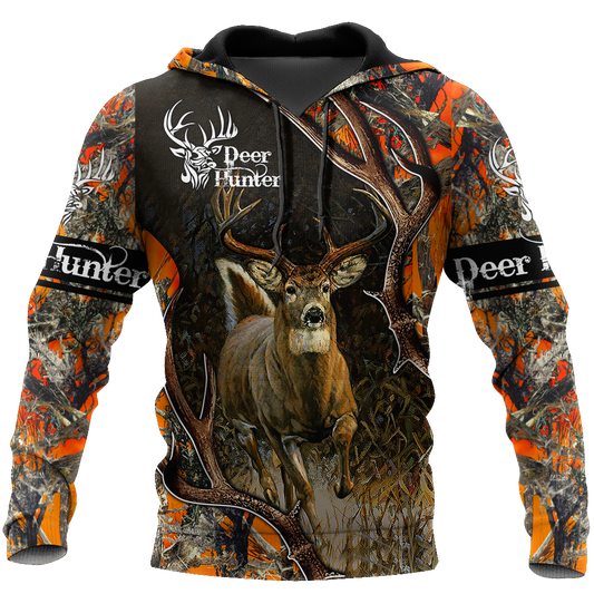 Deer Hunter 3D Hoodie Shirt For Men And Women LAM