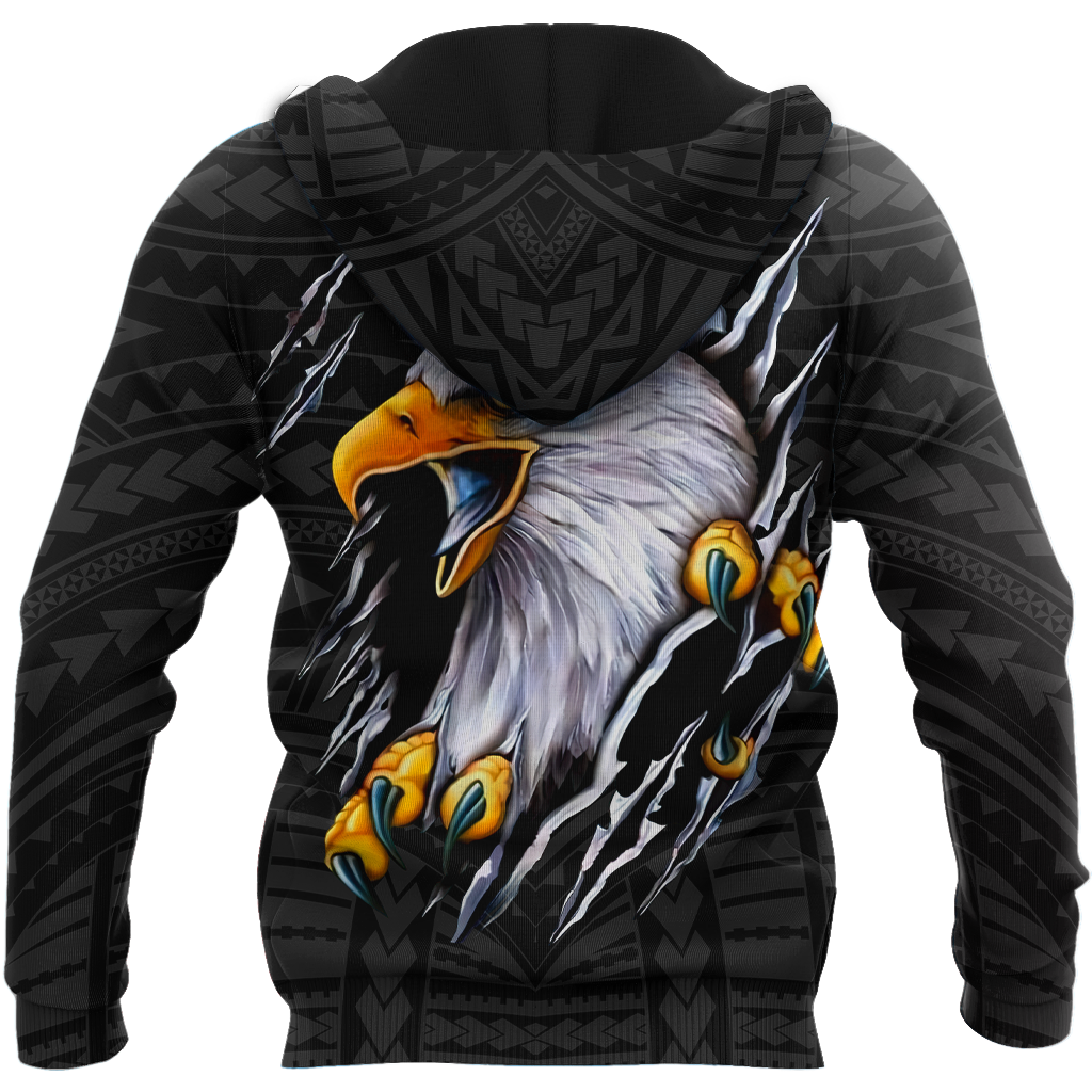 Samoa Eagle 3D Hoodie Shirt For Men And Women LAM