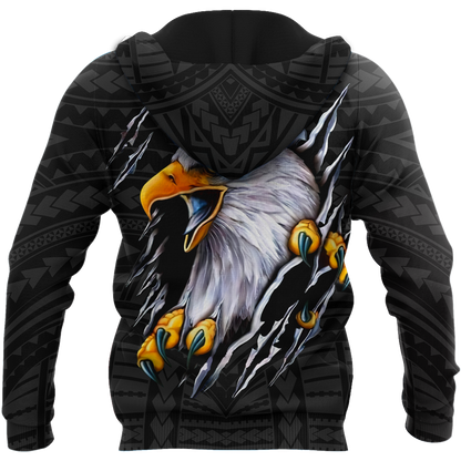 Samoa Eagle 3D Hoodie Shirt For Men And Women LAM