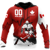 3D All Over Printed Hockey Canada Unisex Shirts Custom Name Custom number XT TNA11032101