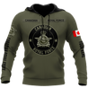 Personalized Name XT Canadian Royal Force Army 3D All Over Printed Shirts DA11032102