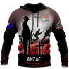 Premium Unisex Hoodie Remember Them Anzac Day ML