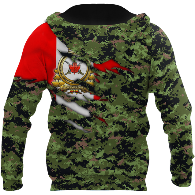 Canadian Army Pullover 3D All Over Printed Shirts PD11032103