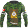 Personalized Name XT Canadian Army Pullover 3D All Over Printed Shirts DA11032106