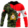 Canadian Army Pullover 3D All Over Printed Shirts NTN11032106