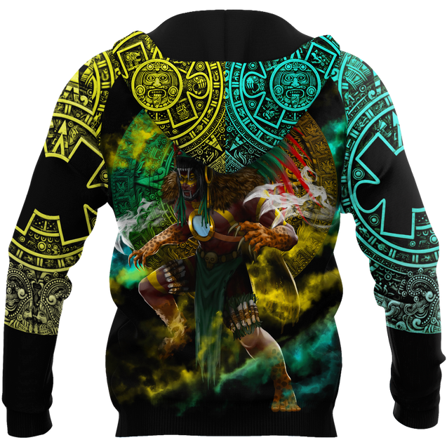 Gods of Mesoamerica - Tezcatlipoca Aztec Mexican 3D All Over Printed Unisex Shirts