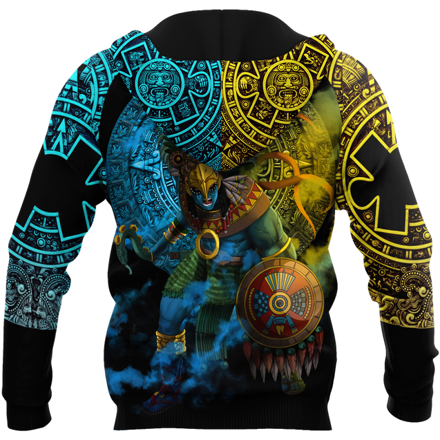 Gods of Mesoamerica - Huitzilopochtli Aztec Mexican 3D All Over Printed Unisex Shirts