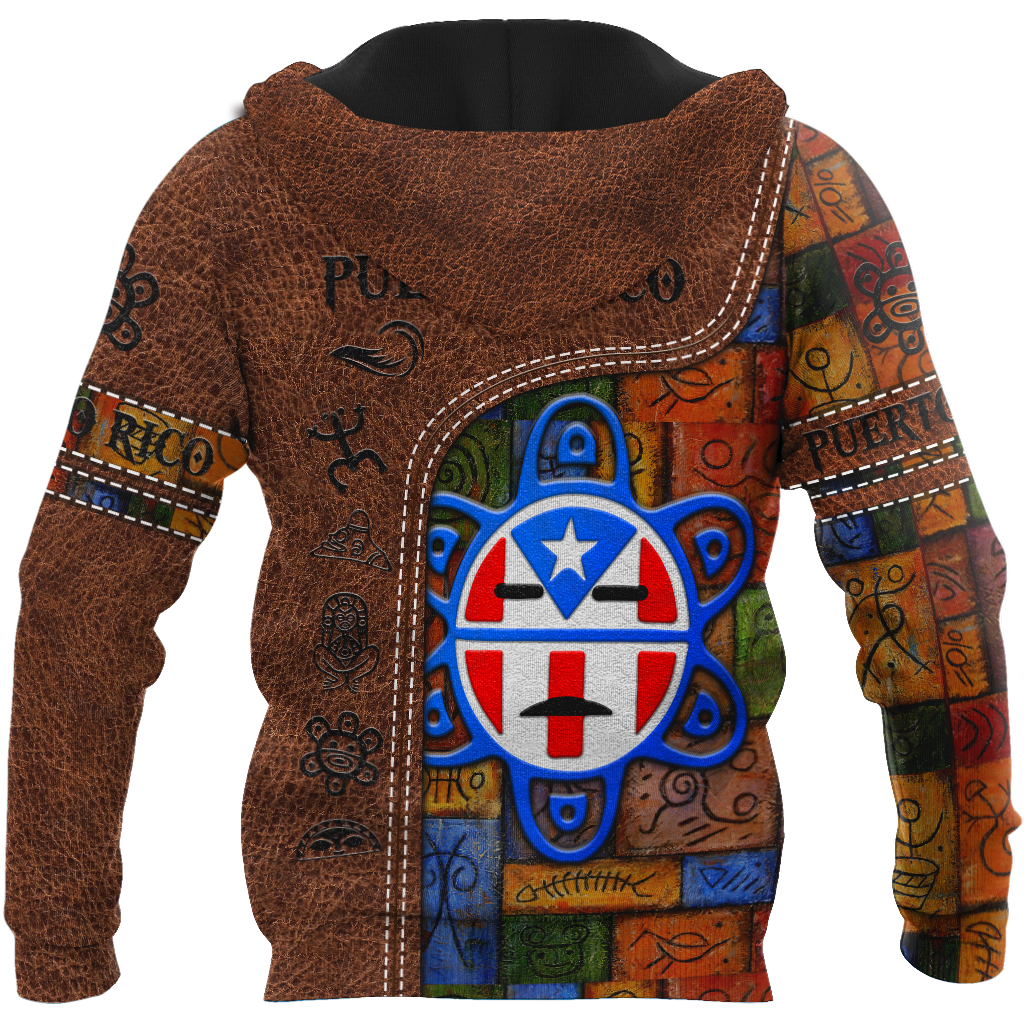 Customize Name Puerto Rico Hoodie For Men And Women