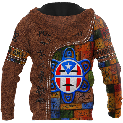 Customize Name Puerto Rico Hoodie For Men And Women