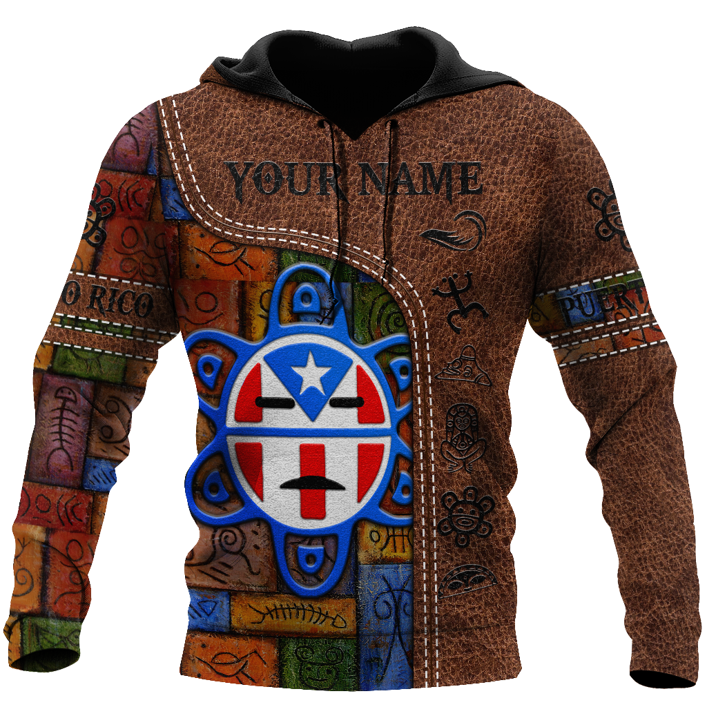 Customize Name Puerto Rico Hoodie For Men And Women