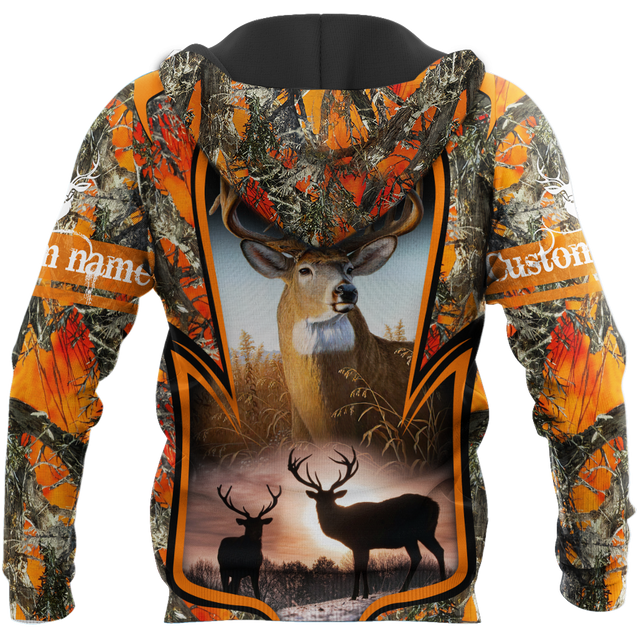 Premium Hunting for Hunter Customize name 3D Printed Unisex Shirts