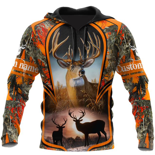 Premium Hunting for Hunter Customize name 3D Printed Unisex Shirts