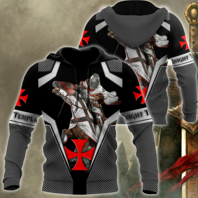 Premium Knight Templar All Over Printed Shirts For Men And Women MEI