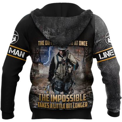 Premium Lineman All Over Printed Shirts For Men And Women MEI
