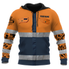 Personalized Mechanic Safety 3D All Over Printed Hoodie For Men and Women Pi112054