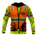 3D Chainsaw Logger Custom Name Unisex Shirts AM112057