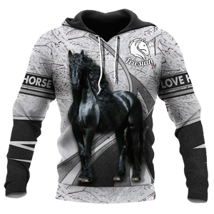 Love Horse 3D All Over Printed Unisex Shirts Pi112093