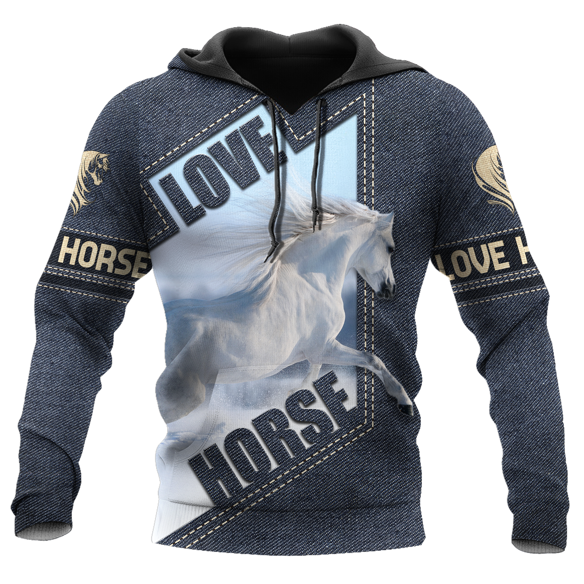 Love Horse  3D All Over Printed Shirts Pi112094XT