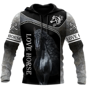 Love Friesian Horse 3D All Over Printed Unisex Shirts TNA11232002