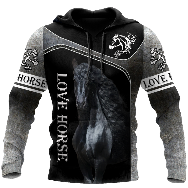 Love Friesian Horse 3D All Over Printed Unisex Shirts TNA11232002