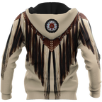 Native Cowboy Jacket No11 Cosplay 3D Over Printed Unisex Deluxe Hoodie ML