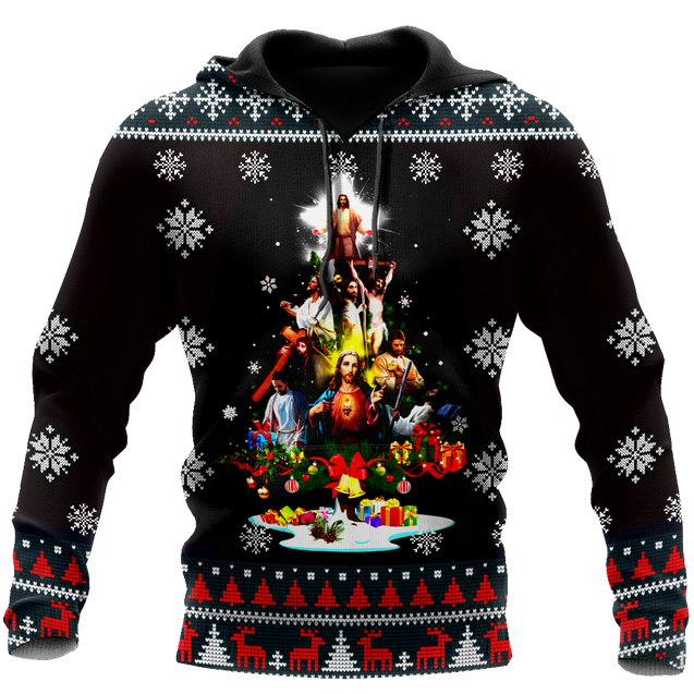 Jesus Christmas 3D All Over Printed Shirts For Men and Women