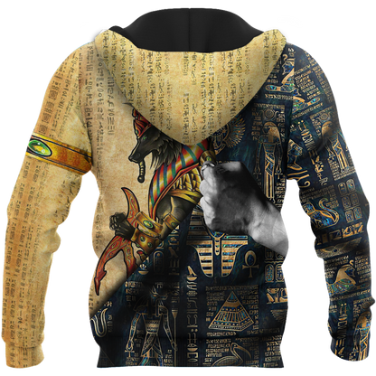 Brave Anubis Ancient Egyptian Mythology Culture unisex 3d print shirts