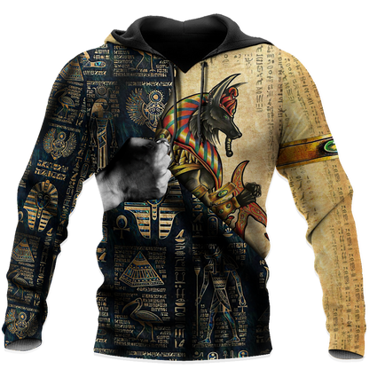 Brave Anubis Ancient Egyptian Mythology Culture unisex 3d print shirts