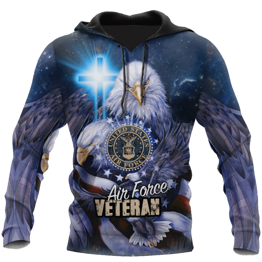 Air Force Veteran 3D All Over Printed Shirts For Men and Women