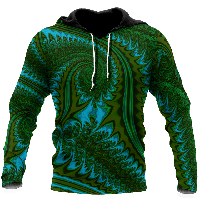 Premium Koru Fern 3D All Over Printed Unisex Shirts