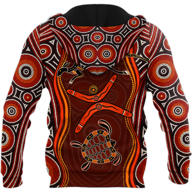 Aboriginal Naidoc Week Heal the Kangaroo and Turtle 3D print shirts