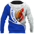 Custom Name Rooster Puerto Rico Hoodie For Men And Women MH12032102