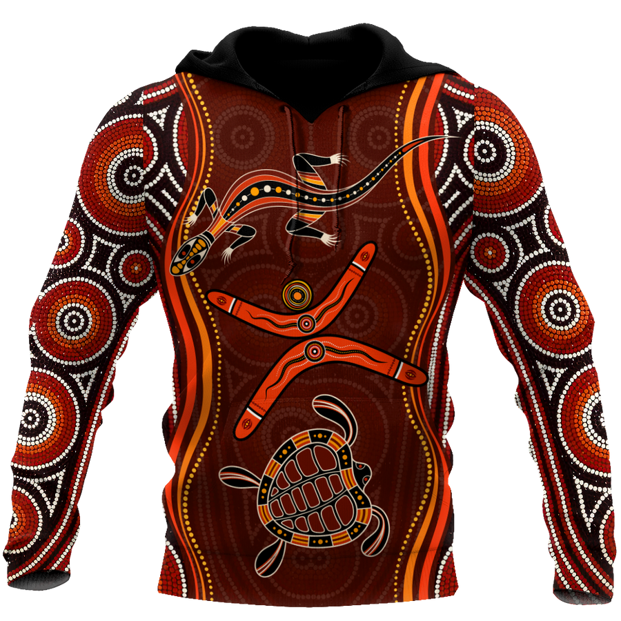 Aboriginal Naidoc Week heal the Lizard and Turtle 3D print shirts