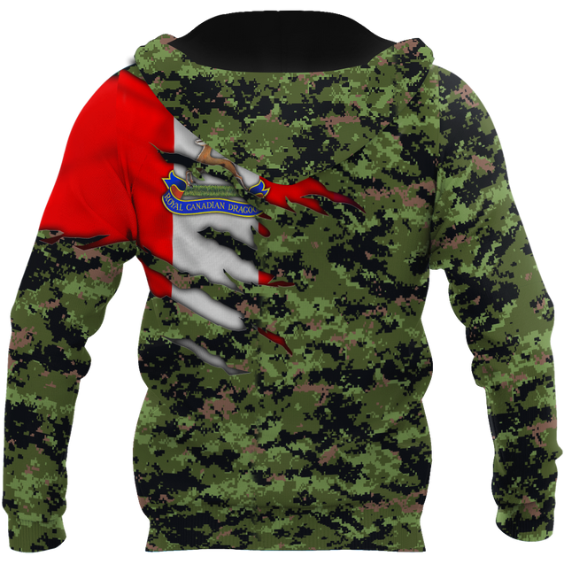 Royal Canadian Dragoons Pullover 3D All Over Printed Shirts PD12032103