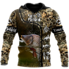 Custom name Carp Fishing water camo 3D print shirts