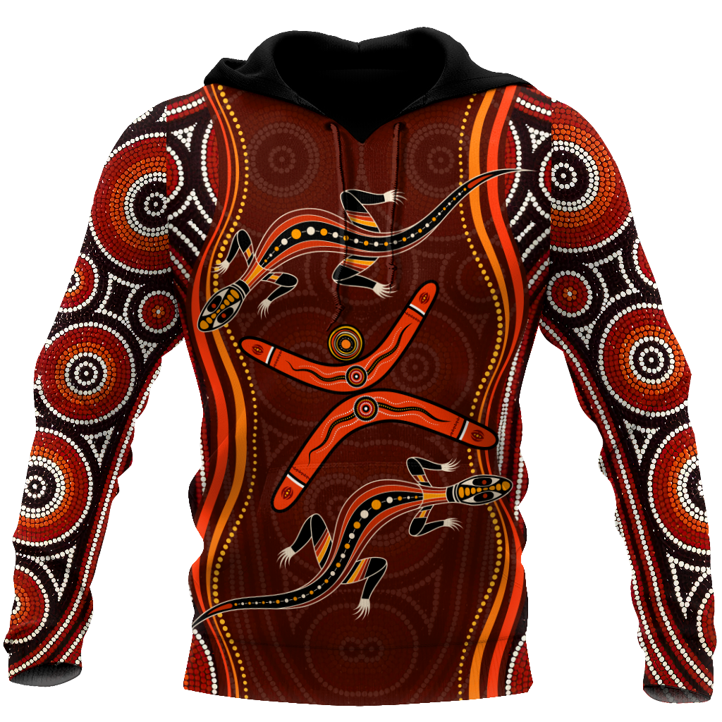 Aboriginal Naidoc Week Heal the Lizard 3D print summer shirts